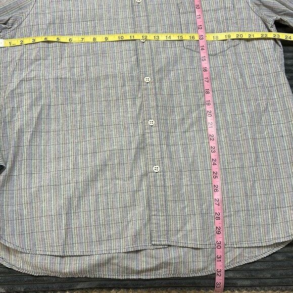 Carbon 2 Cobalt Button Down Casual 100% Cotton Men’s Size XL - Picture 5 of 7